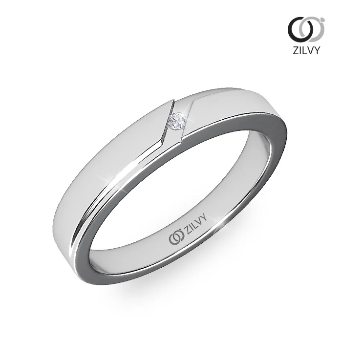 แหวนเพชรผู้ชาย Blake Band