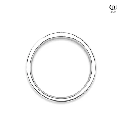 แหวนเพชรผู้ชาย รุ่น BR071 - มุมหน้า