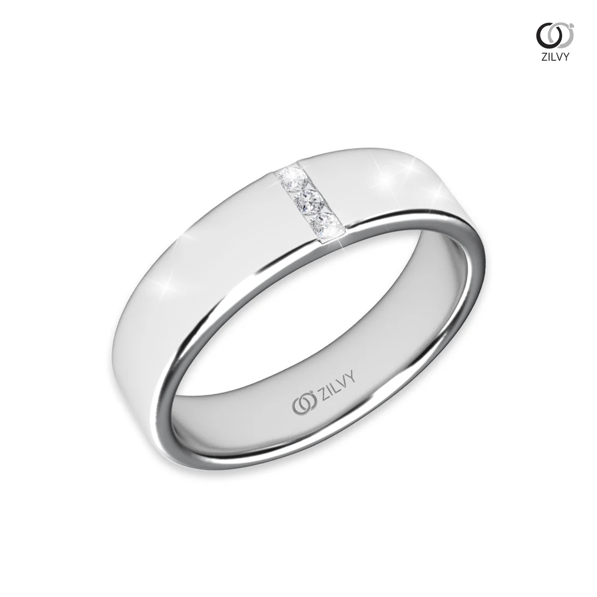 แหวนเพชรผู้ชาย Knox Channel