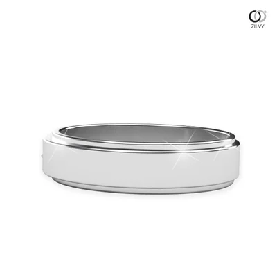 แหวนเพชรผู้ชาย รุ่น BR092 - มุมข้าง