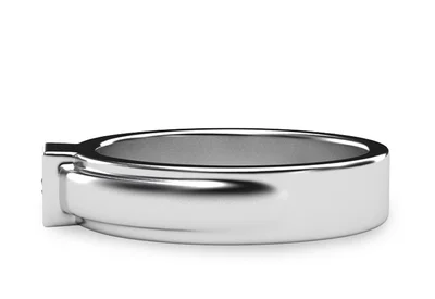 แหวนเพชรผู้ชาย รุ่น BR113 - มุมข้าง