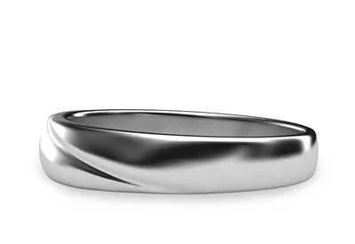 แหวนเพชรผู้ชาย รุ่น BR124 - มุมข้าง