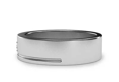 แหวนเพชรผู้ชาย รุ่น BR125 - มุมข้าง