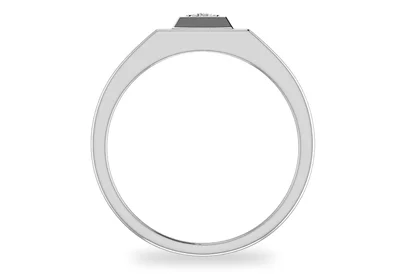 แหวนเพชรผู้ชาย รุ่น BR126 - มุมหน้า