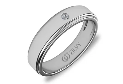 แหวนเพชรผู้ชาย รุ่น BR146 - ภาพเต็ม