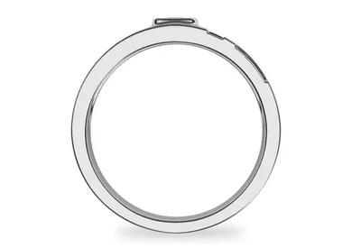 แหวนเพชรผู้ชาย รุ่น BR155 - มุมหน้า