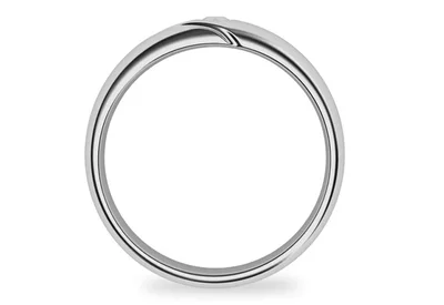 แหวนเพชรผู้ชาย รุ่น BR163 - มุมหน้า