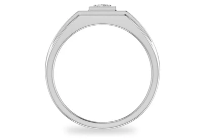 แหวนเพชรผู้ชาย รุ่น BR193 - มุมหน้า