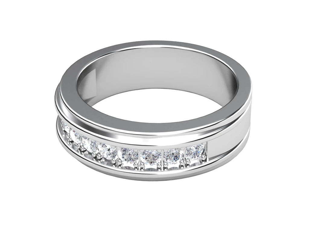 แหวนเพชรผู้ชาย Everett Channel