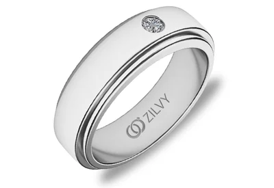 แหวนเพชรผู้ชาย รุ่น BR201 - ภาพเต็ม