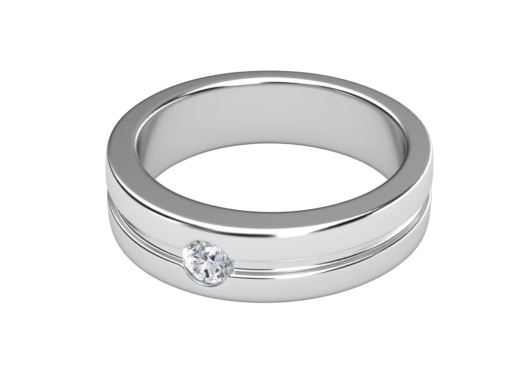 แหวนเพชรผู้ชาย Hendrix Band