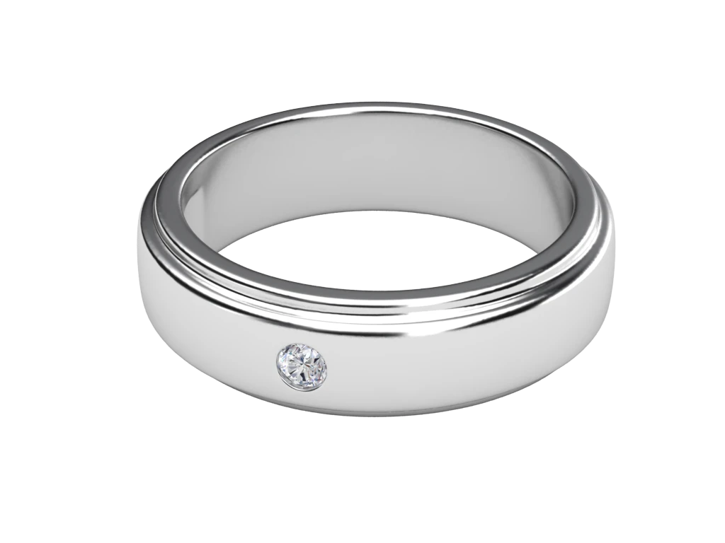 แหวนเพชรผู้ชาย Dante Band