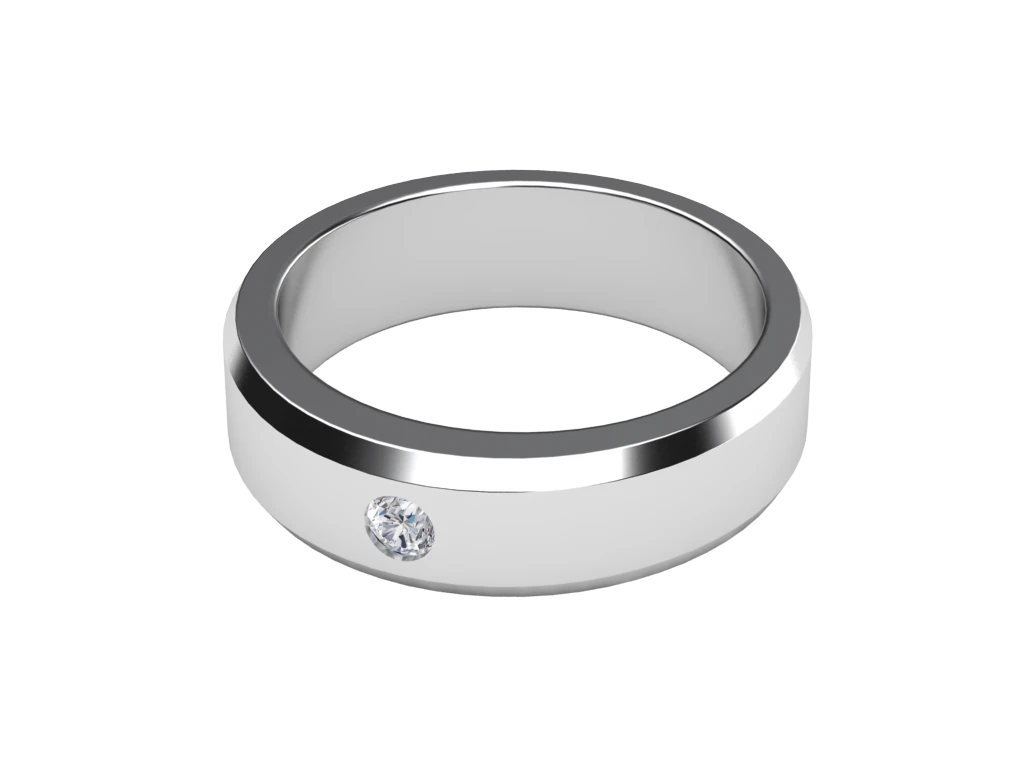 แหวนเพชรผู้ชาย Everett Band