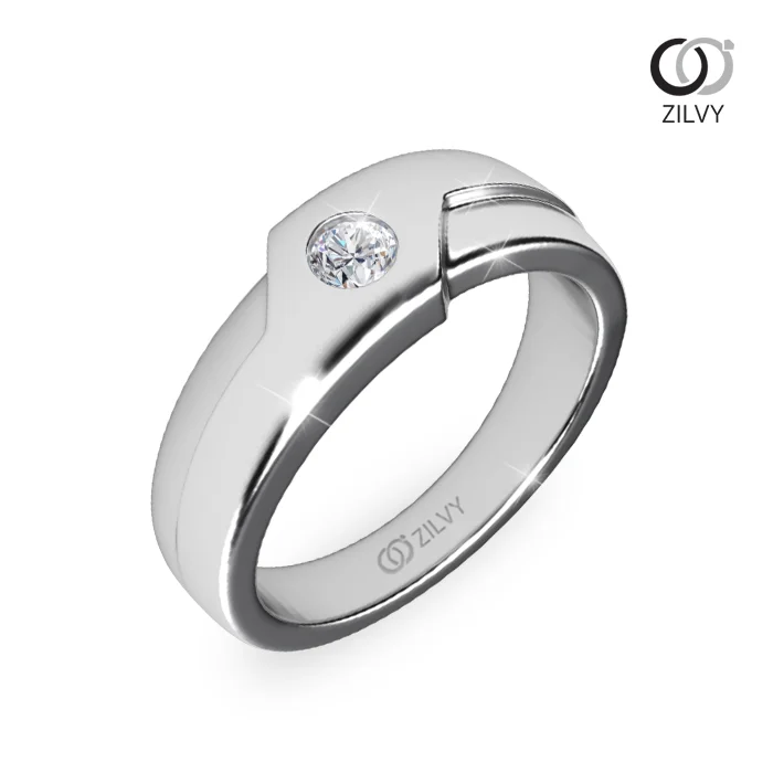 แหวนเพชรผู้ชาย Irving Bezel