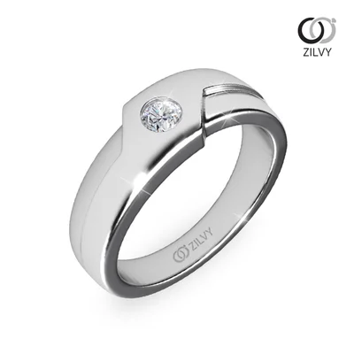 แหวนเพชรผู้ชาย รุ่น BR245 - ภาพเต็ม