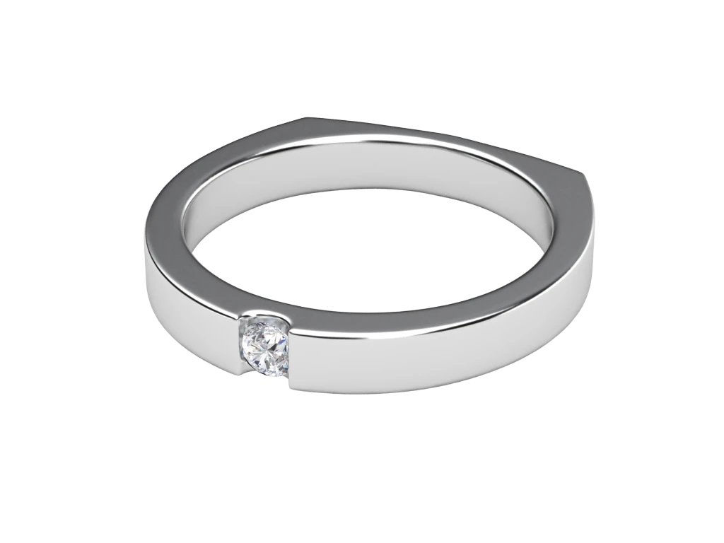 แหวนเพชรผู้ชาย Vance Band