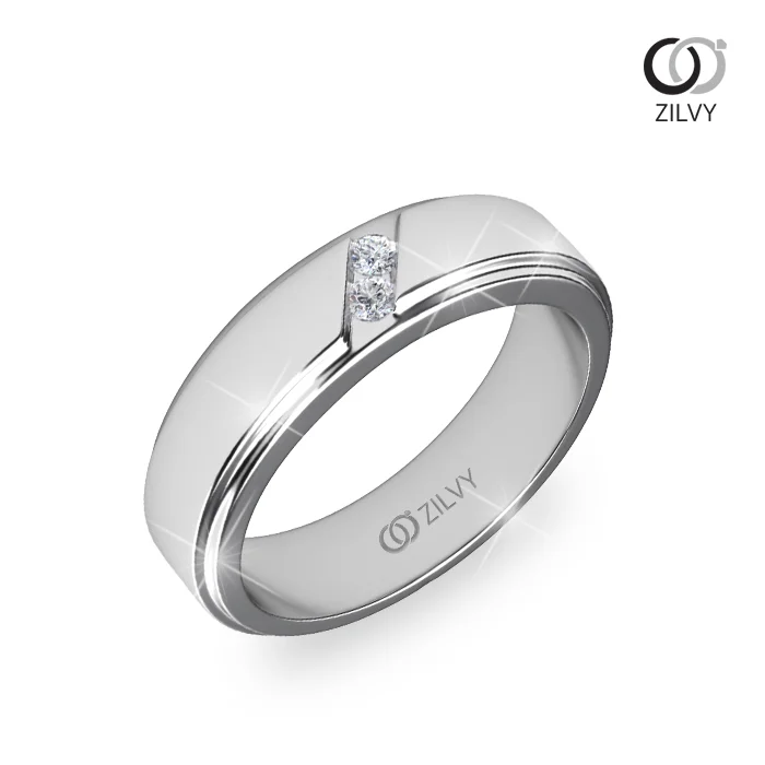 แหวนเพชรผู้ชาย Hawk Channel