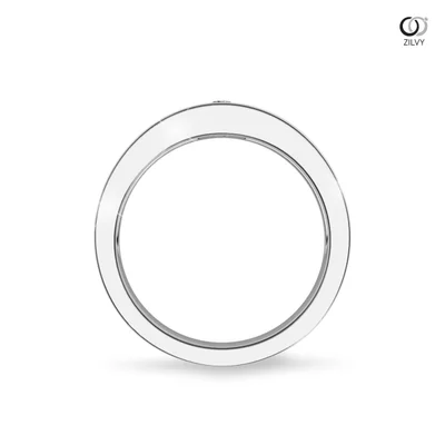 แหวนเพชรผู้ชาย รุ่น BR280 - มุมหน้า