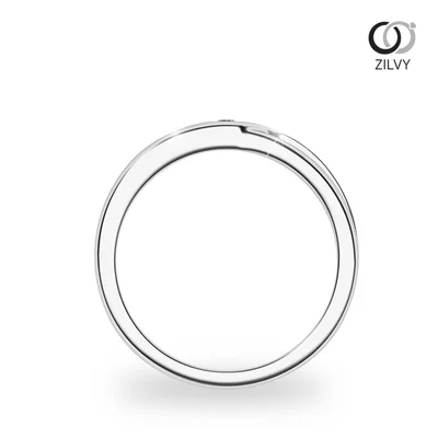 แหวนเพชรผู้ชาย รุ่น BR322 - มุมหน้า