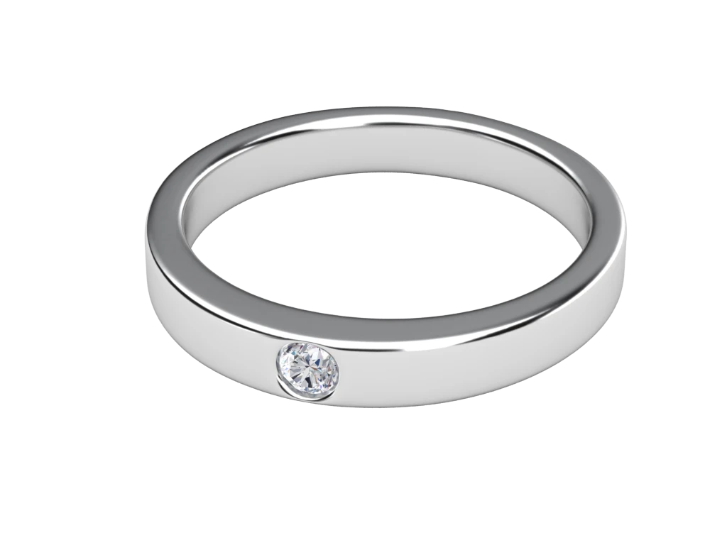 แหวนเพชรผู้ชาย Silas Line