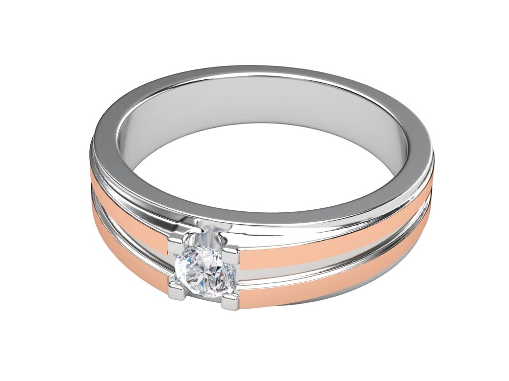 แหวนเพชรผู้ชาย Vance Line