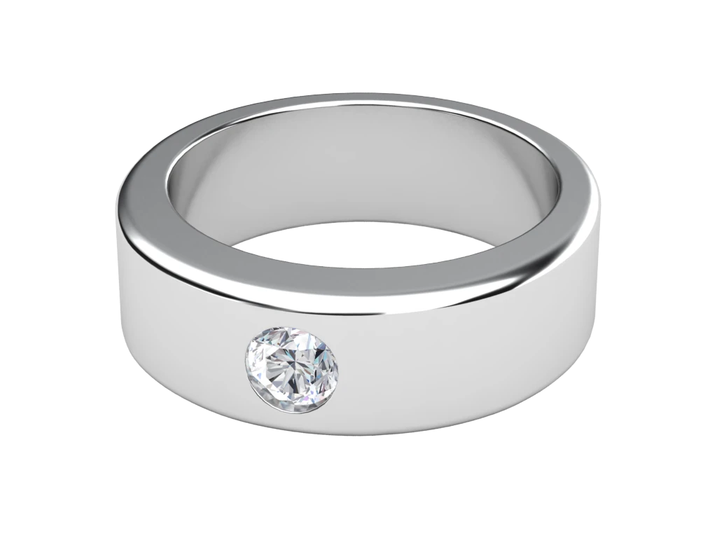 แหวนเพชรผู้ชาย Nash Line