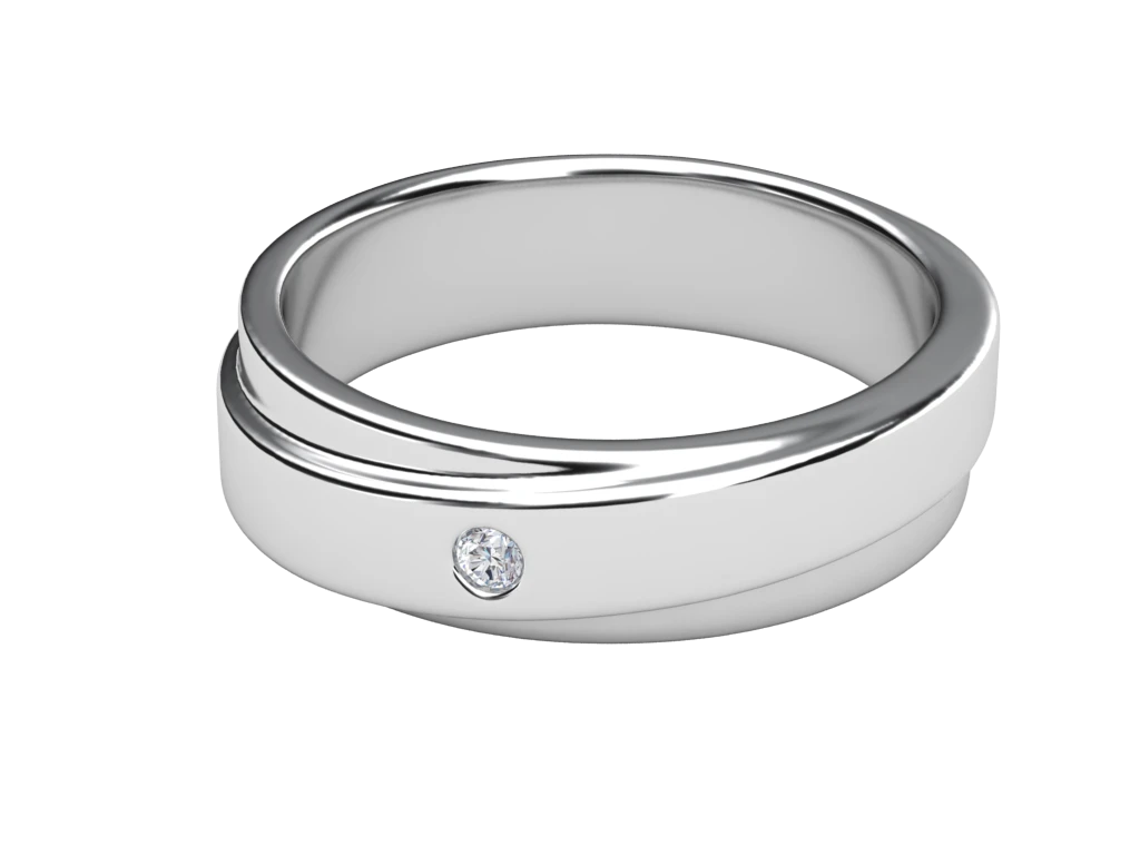 แหวนเพชรผู้ชาย Beckett Line