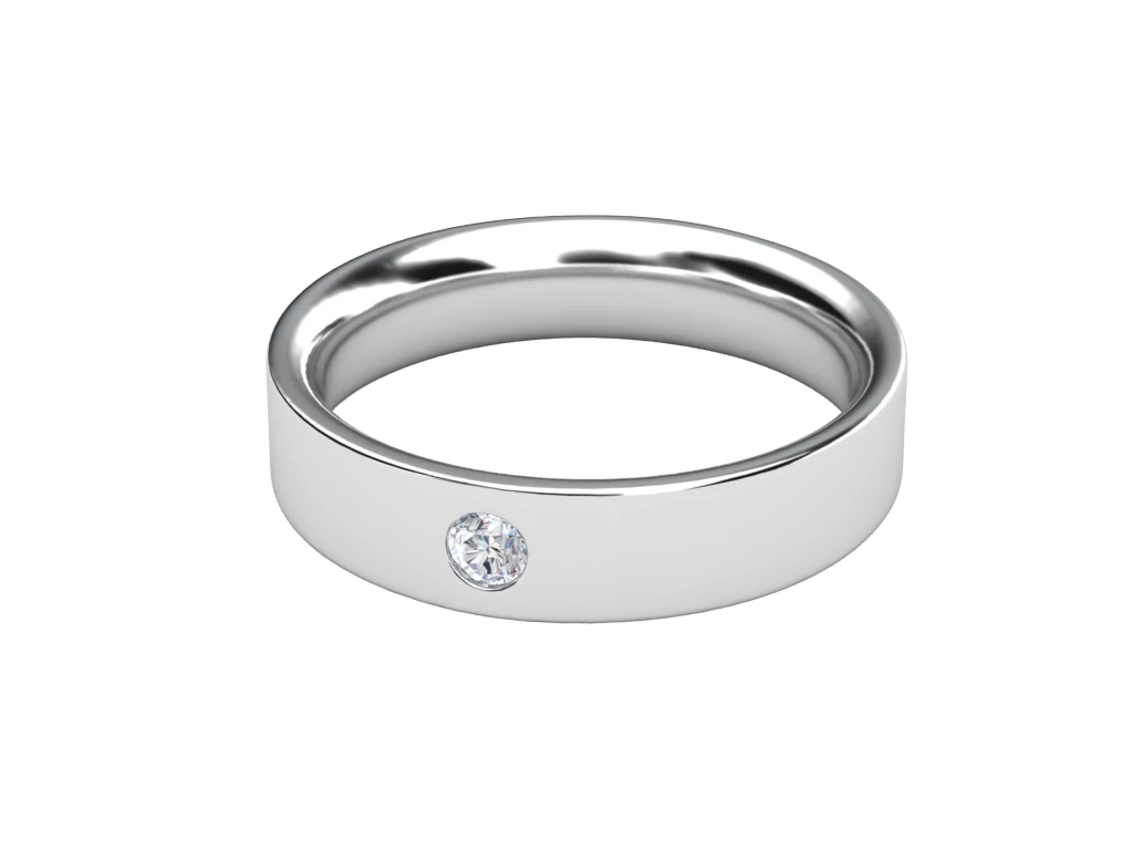 แหวนเพชรผู้ชาย Keane Line