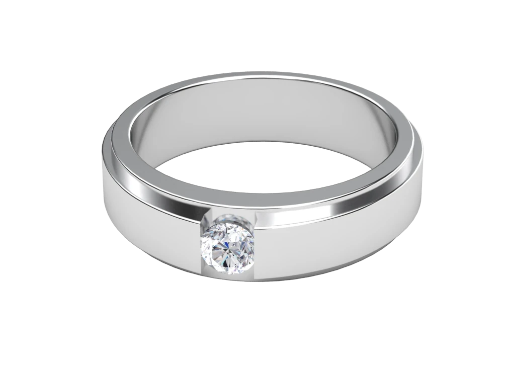 แหวนเพชรผู้ชาย Archer Line