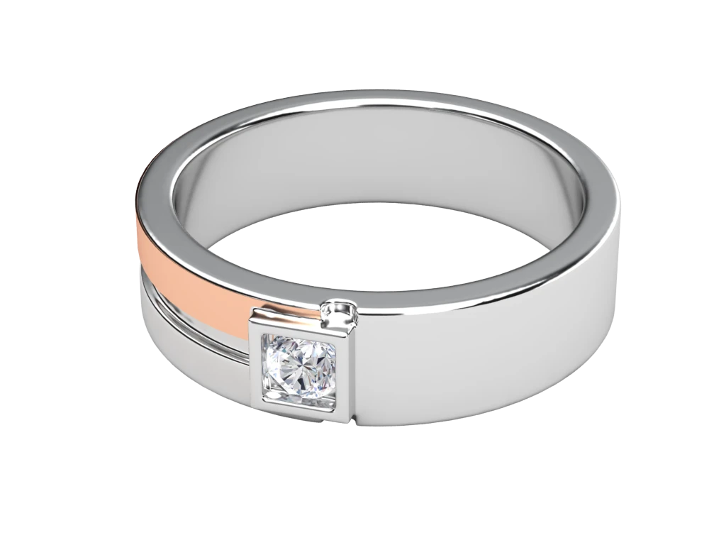 แหวนเพชรผู้ชาย Heath Line