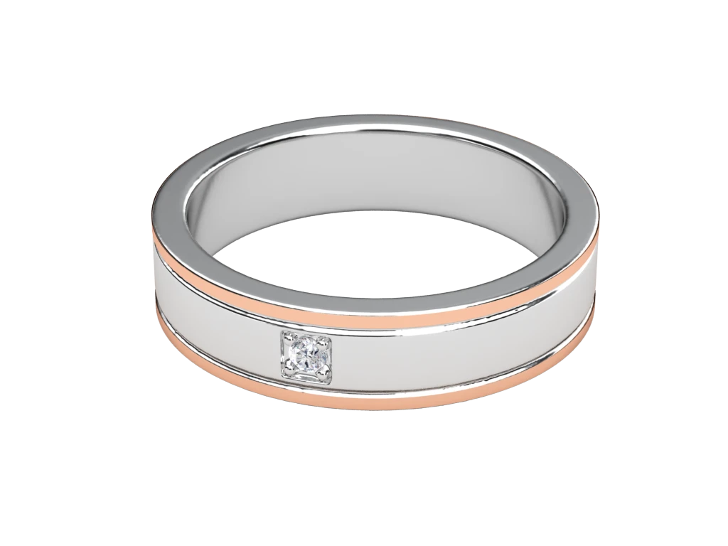 แหวนเพชรผู้ชาย Quentin Horizon