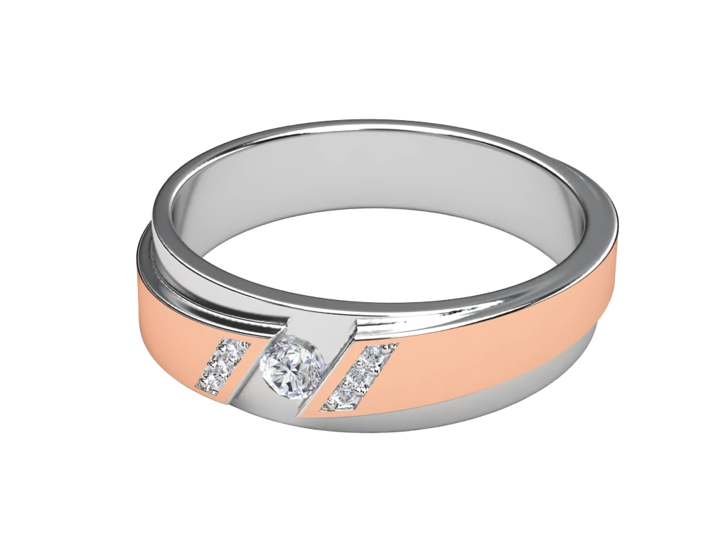 แหวนเพชรผู้ชาย Rhodes Horizon