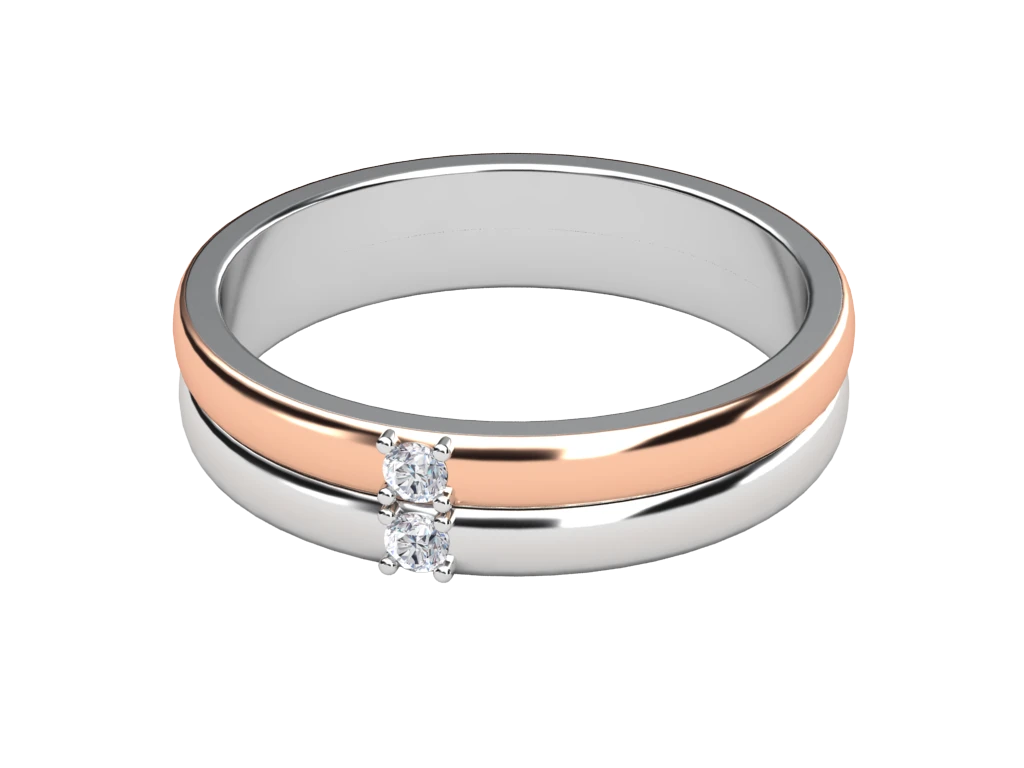 แหวนเพชรผู้ชาย Wolfe Horizon