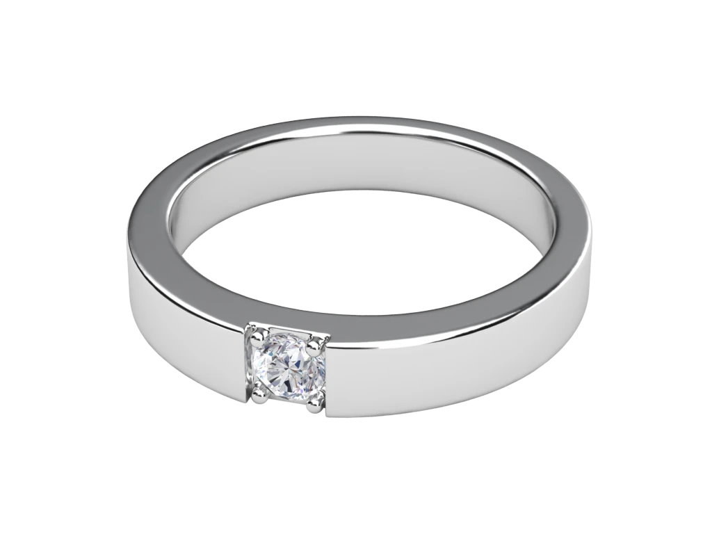 แหวนเพชรผู้ชาย Irving Horizon