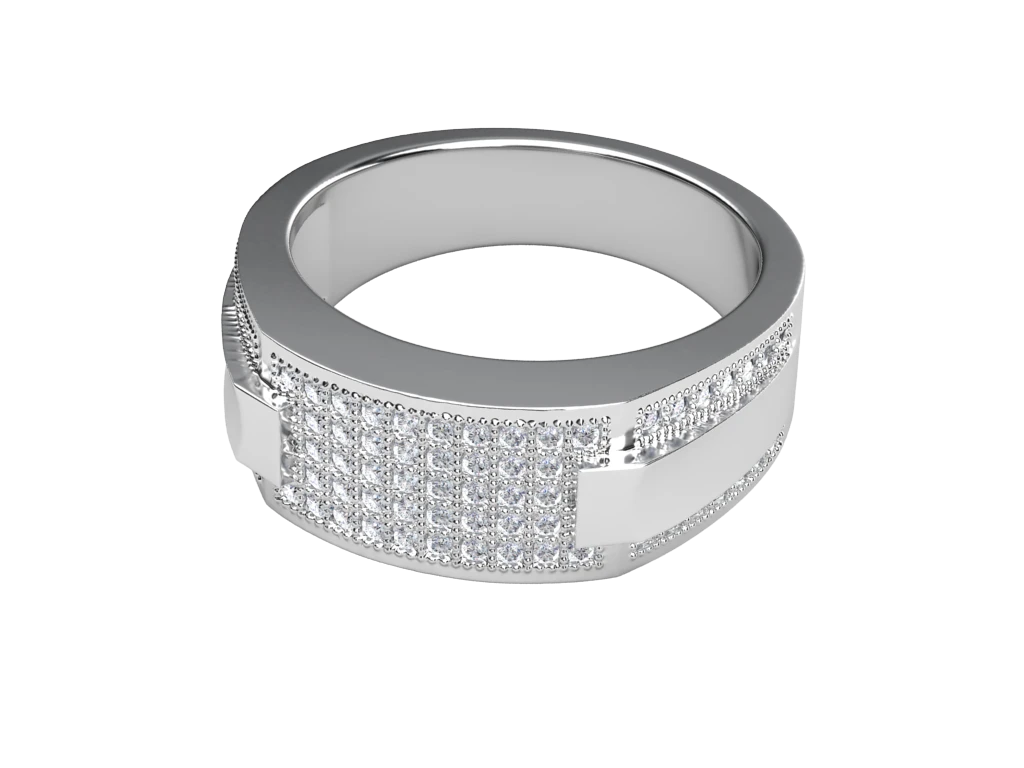 แหวนเพชรผู้ชาย Dalton Cluster