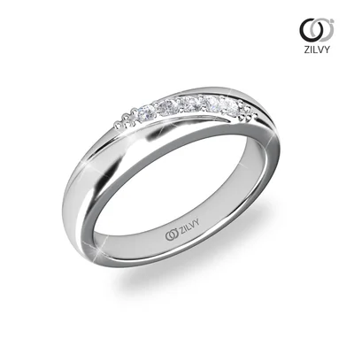 แหวนเพชรผู้หญิง รุ่น GR035 - มุมเปอร์สเปกทีฟ