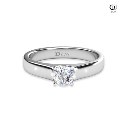 แหวนเพชรผู้หญิง รุ่น GR1005 - มุมบน