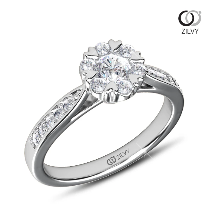 แหวนเพชร Reine Aura