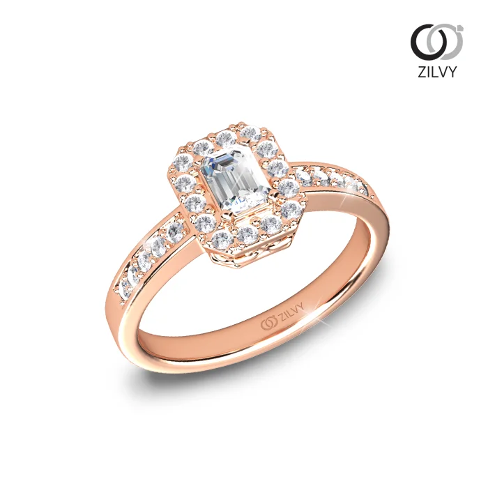 แหวนเพชร Fiora Aura