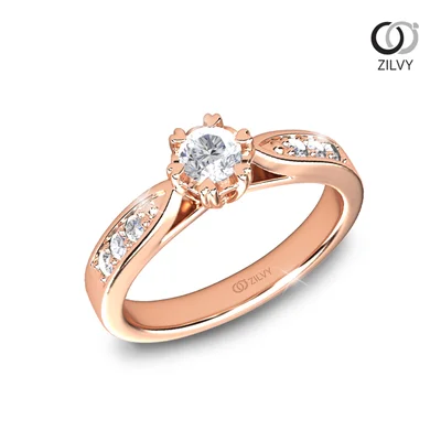 แหวนเพชรผู้หญิง รุ่น GR1021 - ภาพเต็ม