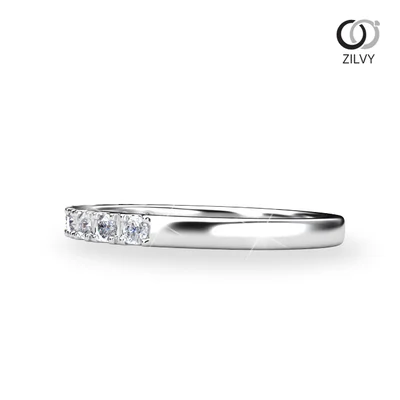 แหวนเพชรผู้หญิง รุ่น GR1024 - มุมข้าง