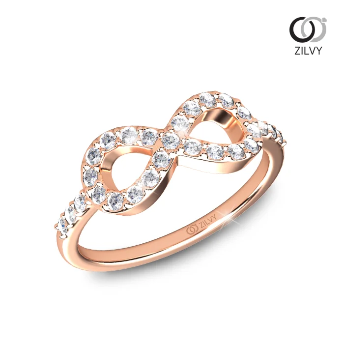 แหวนเพชร Dahlia Twist