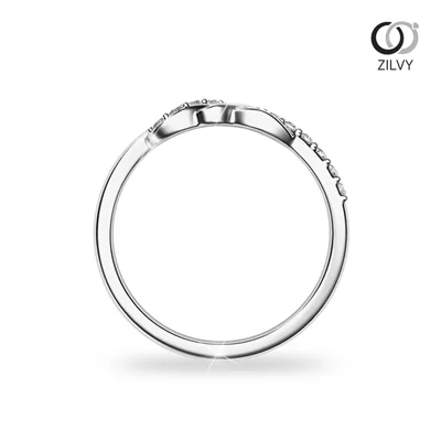 แหวนเพชรผู้หญิง รุ่น GR1032 - มุมหน้า