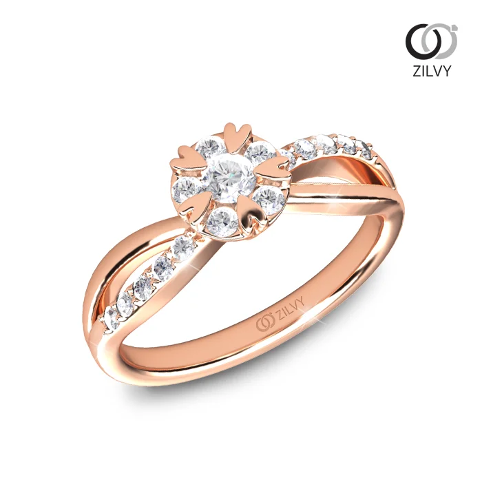 แหวนเพชร Noelle Split