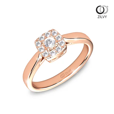 แหวนเพชรผู้หญิง รุ่น GR1051 - มุมเปอร์สเปกทีฟ