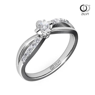 แหวนเพชรผู้หญิง รุ่น GR1052 - มุมเปอร์สเปกทีฟ