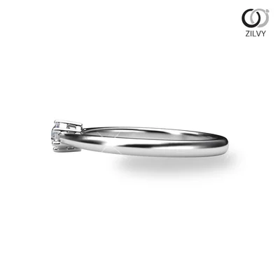 แหวนเพชรผู้หญิง รุ่น GR1059 - มุมข้าง