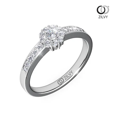 แหวนเพชรผู้หญิง รุ่น GR1060 - มุมเปอร์สเปกทีฟ