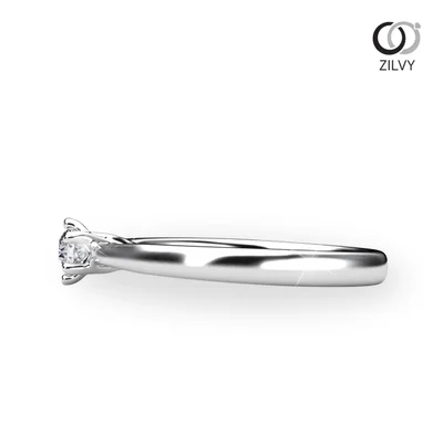 แหวนเพชรผู้หญิง รุ่น GR1067 - มุมข้าง