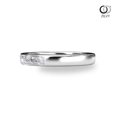 แหวนเพชรผู้หญิง รุ่น GR1110 - มุมข้าง